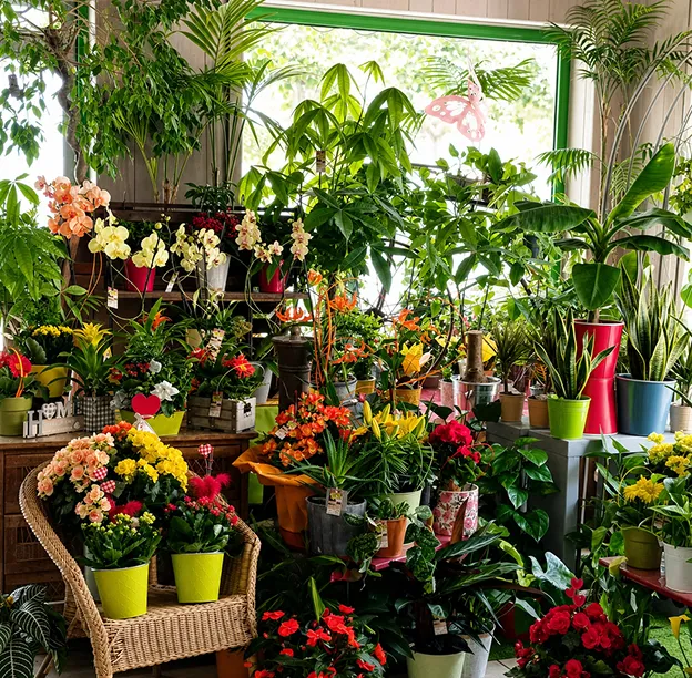 fleurs en vente dans la boutique de fleurs Au Quai des Fleurs à Gien (45)